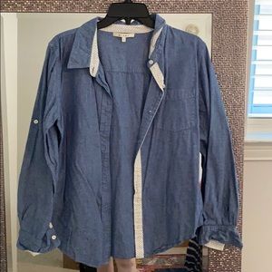 Chambray button down